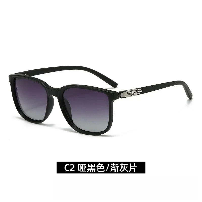 ​​2025 Oversized Polarized Sunglasses Unisex, Spring Hinges UV400 Retro Sport for Driving & Hiking Luxury