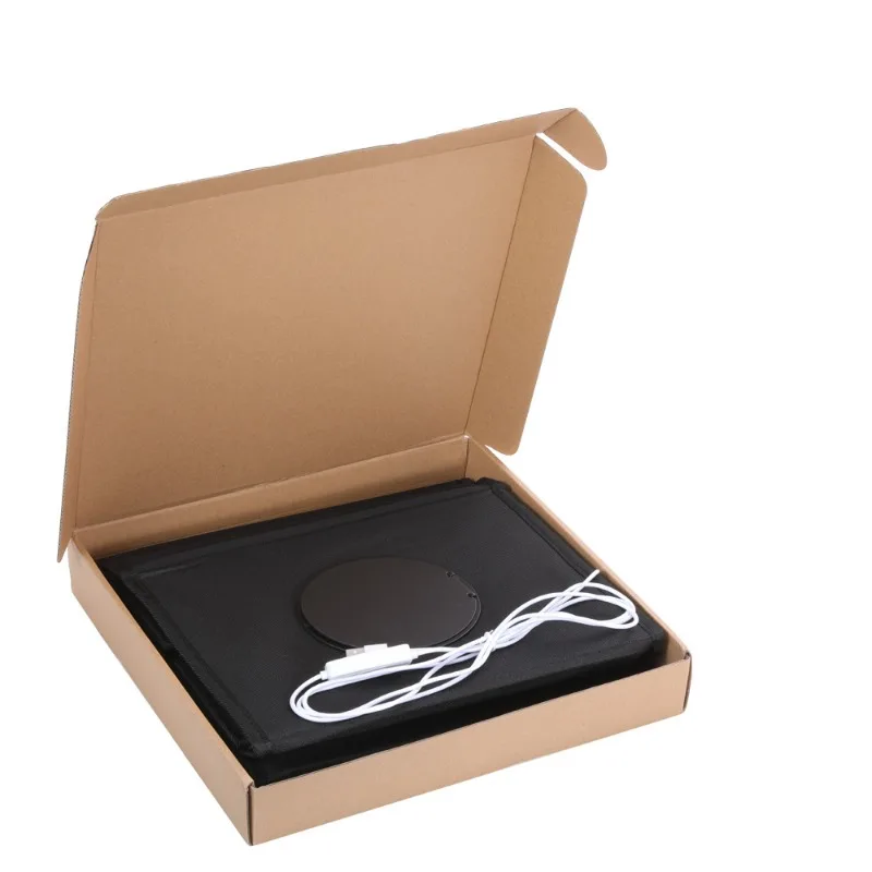 Small studio jewelry props photo LED fill light mini folding portable light box shooting table soft light box