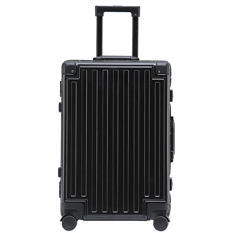 

suitcase, trolley case, women's 24-inch business suitcase, men's aluminum frame 20-inch boarding, password.