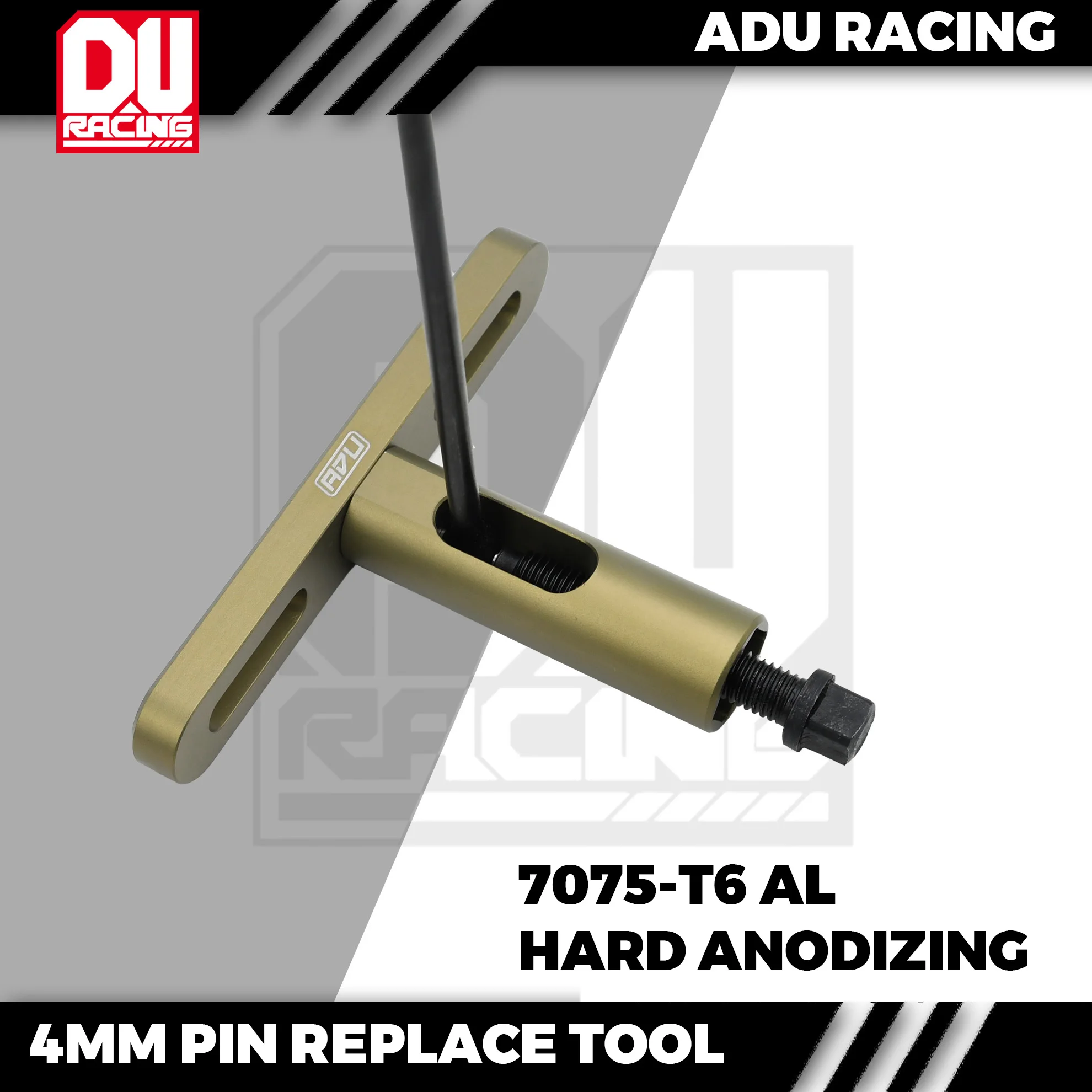 ADU RACING 7075-t6 AL 3.5mm OR 4mm dog bones pin replace tool and 17mm socket for traxxas 8s xrt xmaxx arrma 8s kraton outcast
