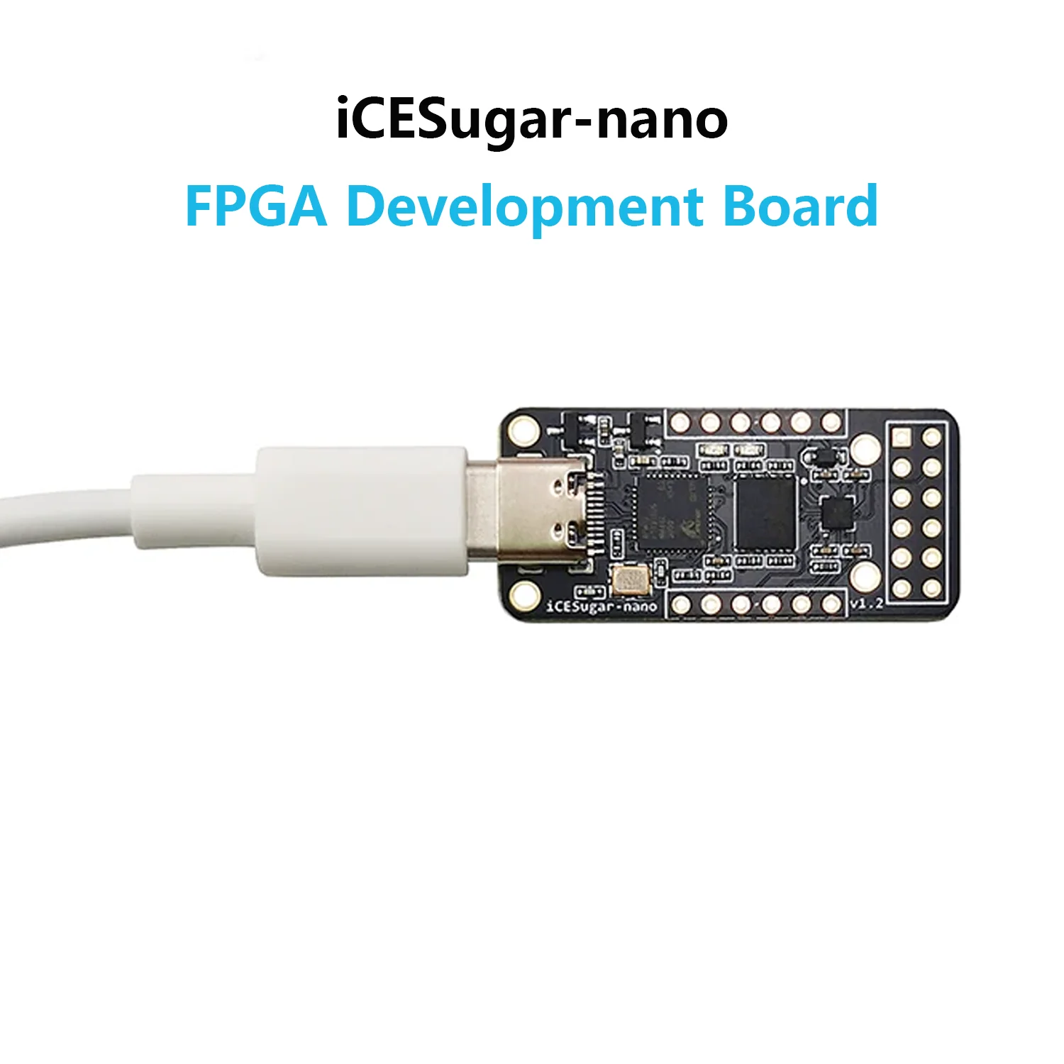 

iCESugar-nano FPGA Development Board Open Source RISC-V iCE40LP1k Standard PMOD Connector