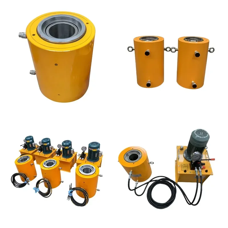 300tons Prestressing Steel Cable Post Tensioning Hydraulic Pulling Jack Price