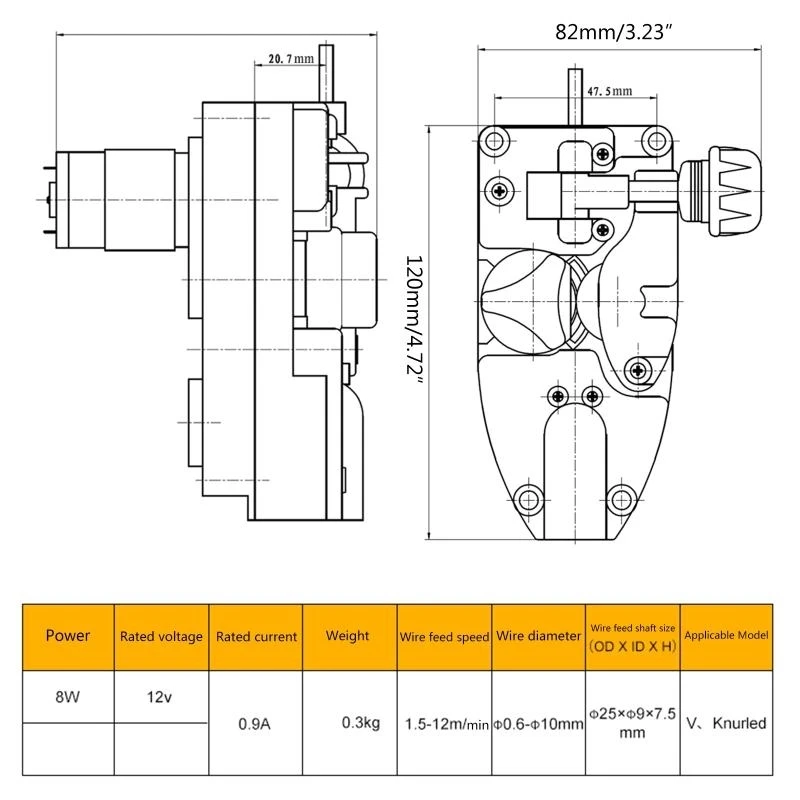 MOTEUR ROLATIF MIG ROLER MIG MOTEUR MACHINE SOUDRE SOUDRE
