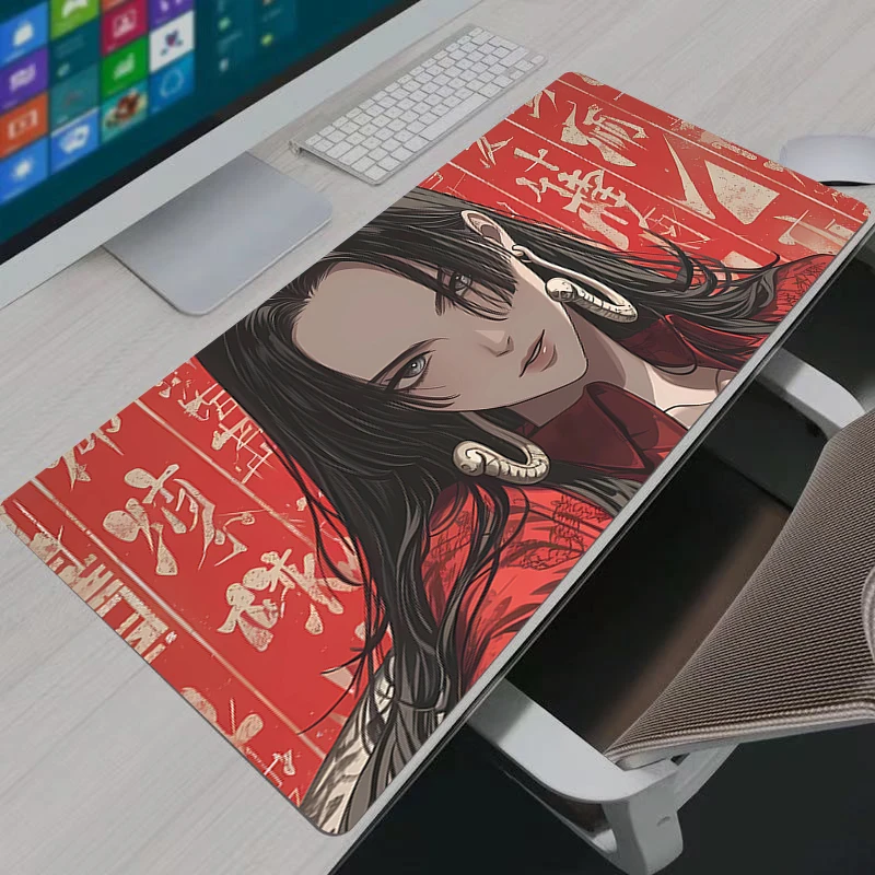 

Коврик для мыши Anime Queen, HD-печать, для геймеров, с фиксированным краем, XXL, для клавиатуры и мыши ПК, для LOL CSGO
