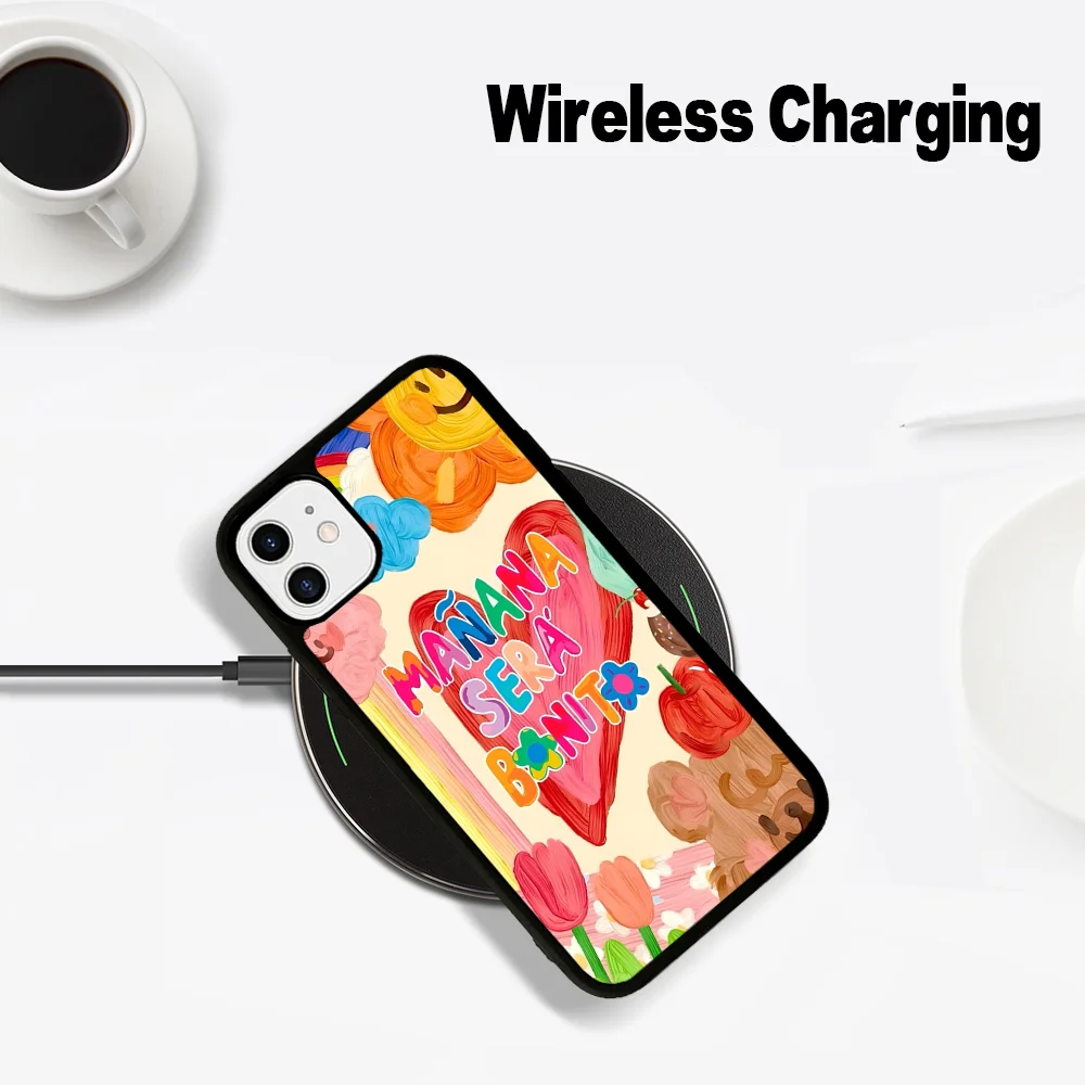 

Fashion K-Karol G-Manana Phone Case Magesafe Magnetic Wireless Charge Case For iPhone 16 11 12 13 14 15 Pro Max Plus Mini