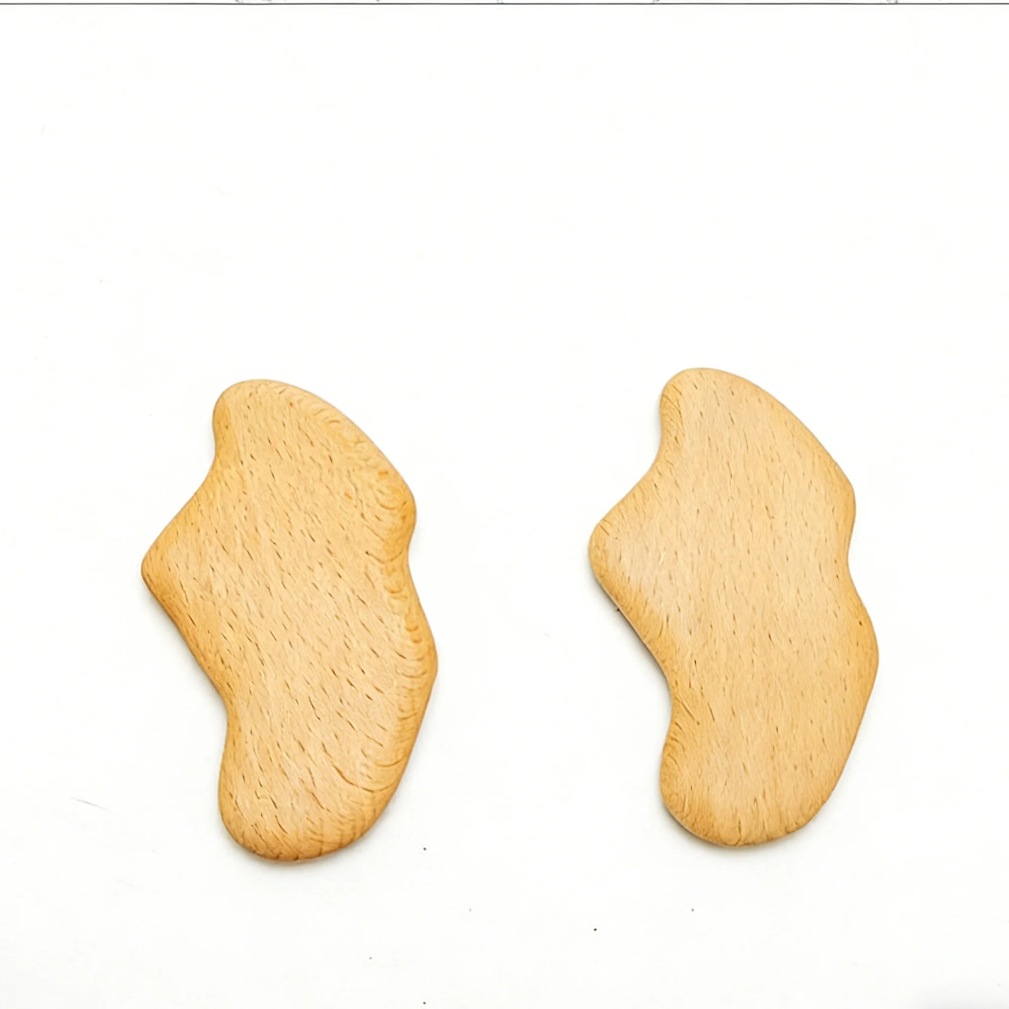 เครื่องมือกัวซาหน้าไม้บีชธรรมชาติ, เครื่องนวดหน้าไม้สำหรับยกกระชับและระบายน้ำเหลือง, ดูแลผิวต่อต้านริ้วรอยและผ่อนคลาย