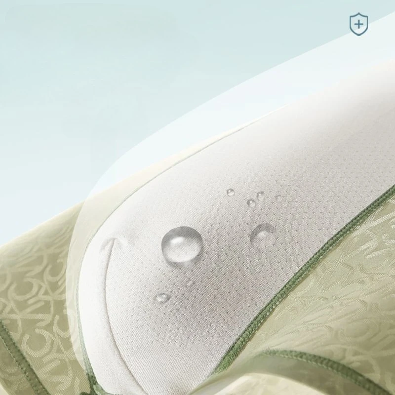 High-grade Ice Mesh Eye Jacquard Men's Underwear Sexy Boxers Breathable Seamless Quick Drying Boxer Shorts with A Summer Split