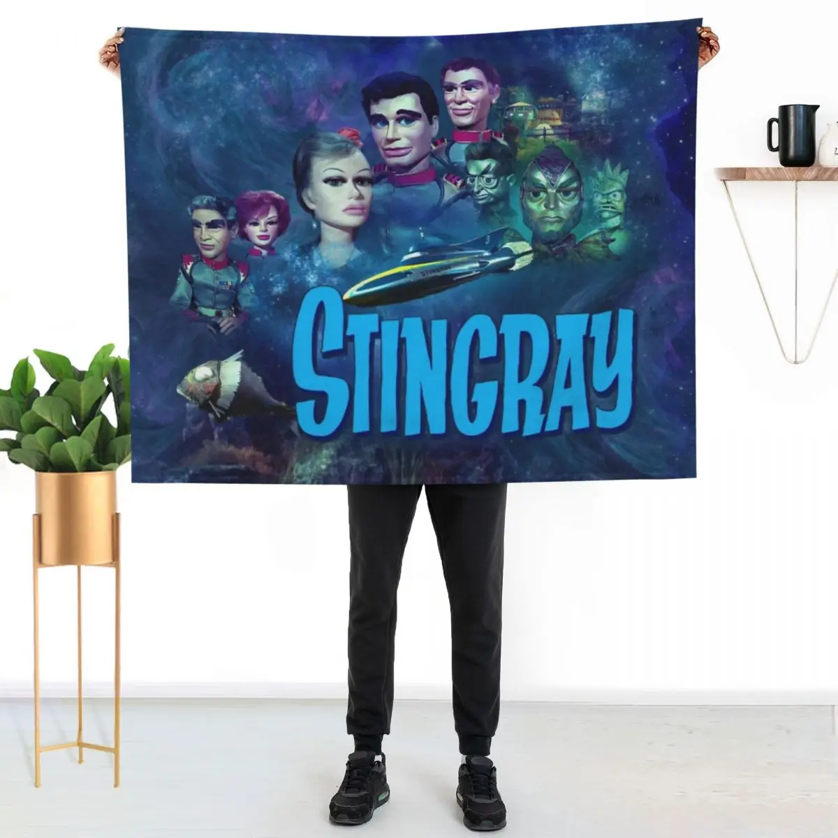 

STINGRAY 1 Throw Blanket Versatile Cozy Throw Blanket for All Occasions