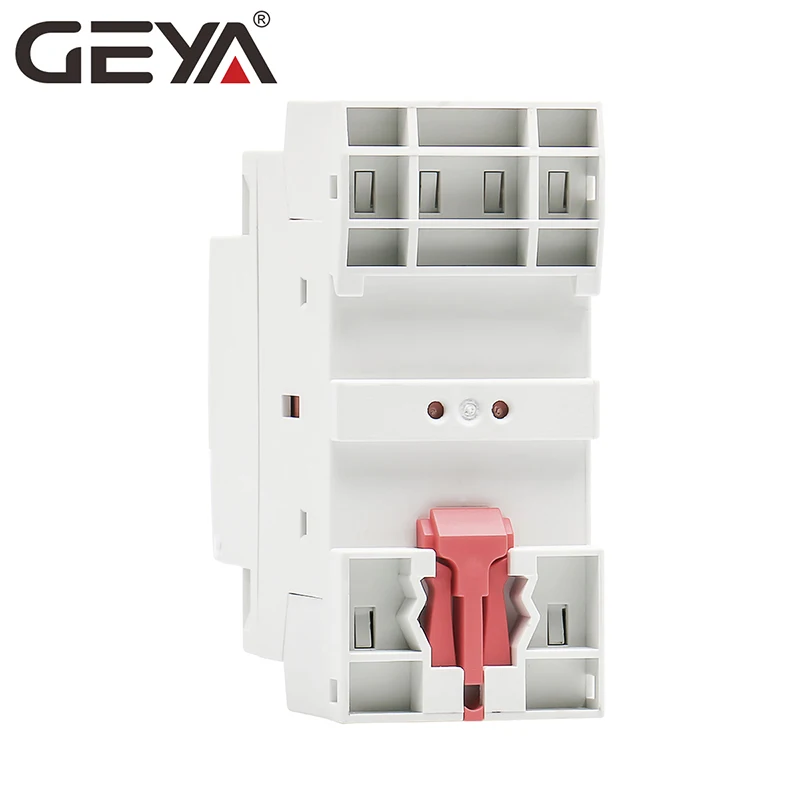 GEYA GYHC 4P 25A 4NC 4NO 2NO2NC 3NO1NC Din Rail Type Household Modular Contactor 50/60Hz Automatic AC Contactor