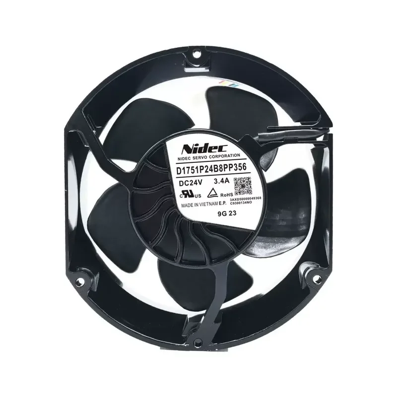 For New NIDEC D1751P24B8PP356/U/338/366/363 ABB880/580 inverter fan