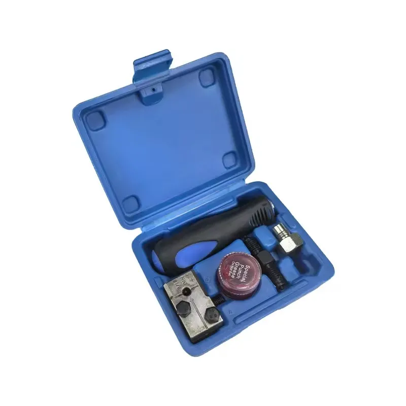 

3/16in Double Flaring Tool Metal Handheld Brake Line Double Tool for Motorcycle Automotive Truck Brake Line Flaring Tool