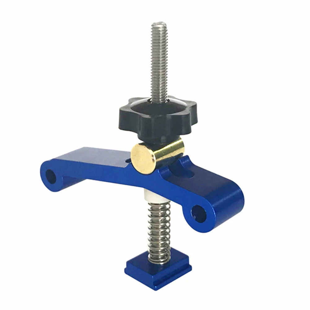 T-المسار اضغط باستمرار المشبك T فتحة المشبك سبائك الألومنيوم سريعة المفعول اضغط باستمرار المشبك الثقيلة الثابتة المشبك أداة نجارة معدنية #1