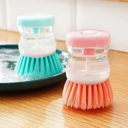 Spazzole per piatti da cucina con Dispenser di sapone liquido multifunzionale per uso domestico ciotola per la pulizia Scrubber accessori per il lavaggio