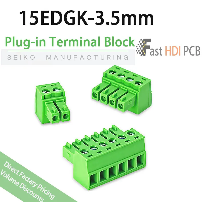 工具不要3.5mmプラグ | 2-24Pオプション | 銅合金 & RoHS準拠 | プレスフィット取り付け | 制御パネル＆IoTデバイス