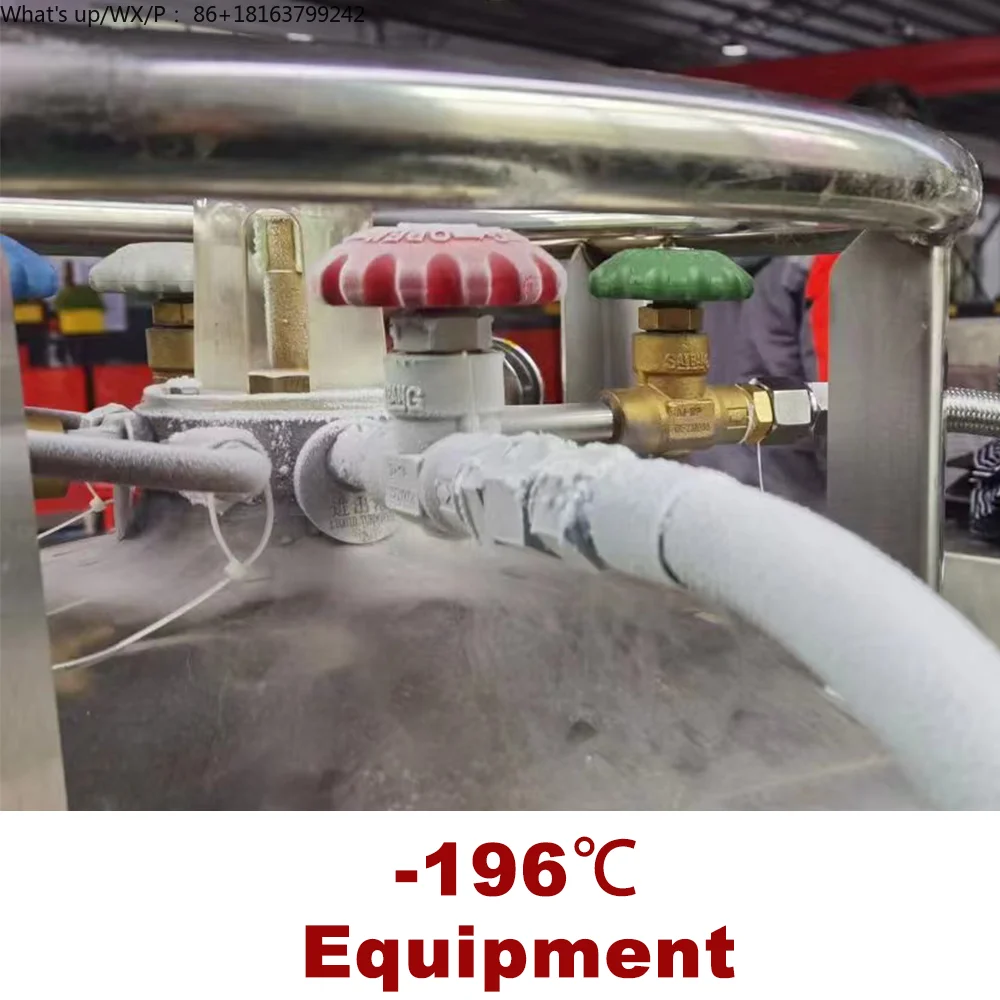 صمام التحكم المبرد للحجاب الحاجز الهوائي (-196 ° C)، SS316، ISO/CE، للمواد الغذائية والأنظمة #6