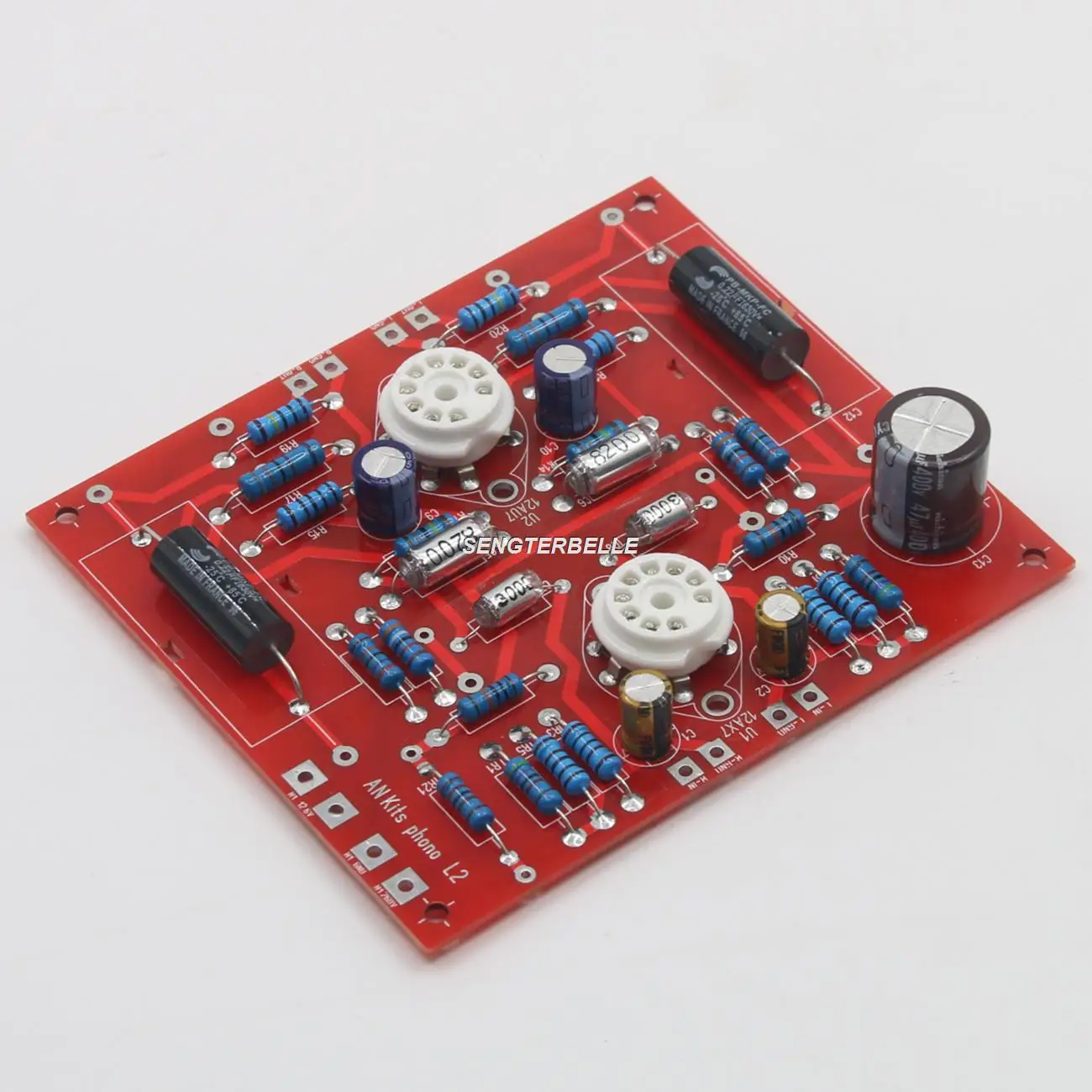 HiFi L2 Audio Phono Amp  Kit 12AU7+12AX7 Tube MM Stereo Phono Amplifier Board