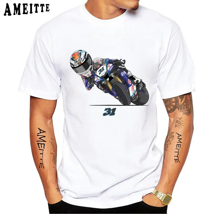 

Garrett Gerloff 31 Motocross Dirt Bike Rider T-Shirt New Summer Men Short Sleeve Boy Casual Tees Motorcycle Sport White Tops