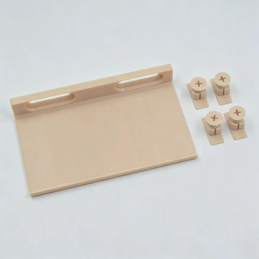 No Drill Acoustic Panel Shelf Damage-Free Floating Slat Wall Shelf Metal Screw Raised Lip Floating Shelf Home Office