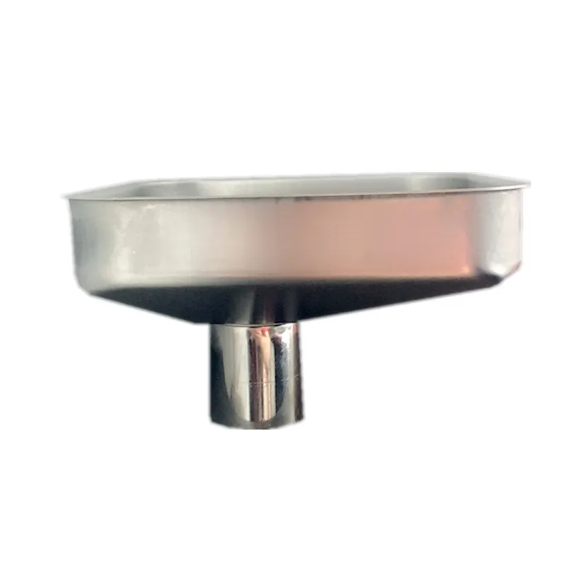 1PC Stainless steel funnel for large diameter hopper rectangular square kitchen funnels industrial wine liquid filling hoppers