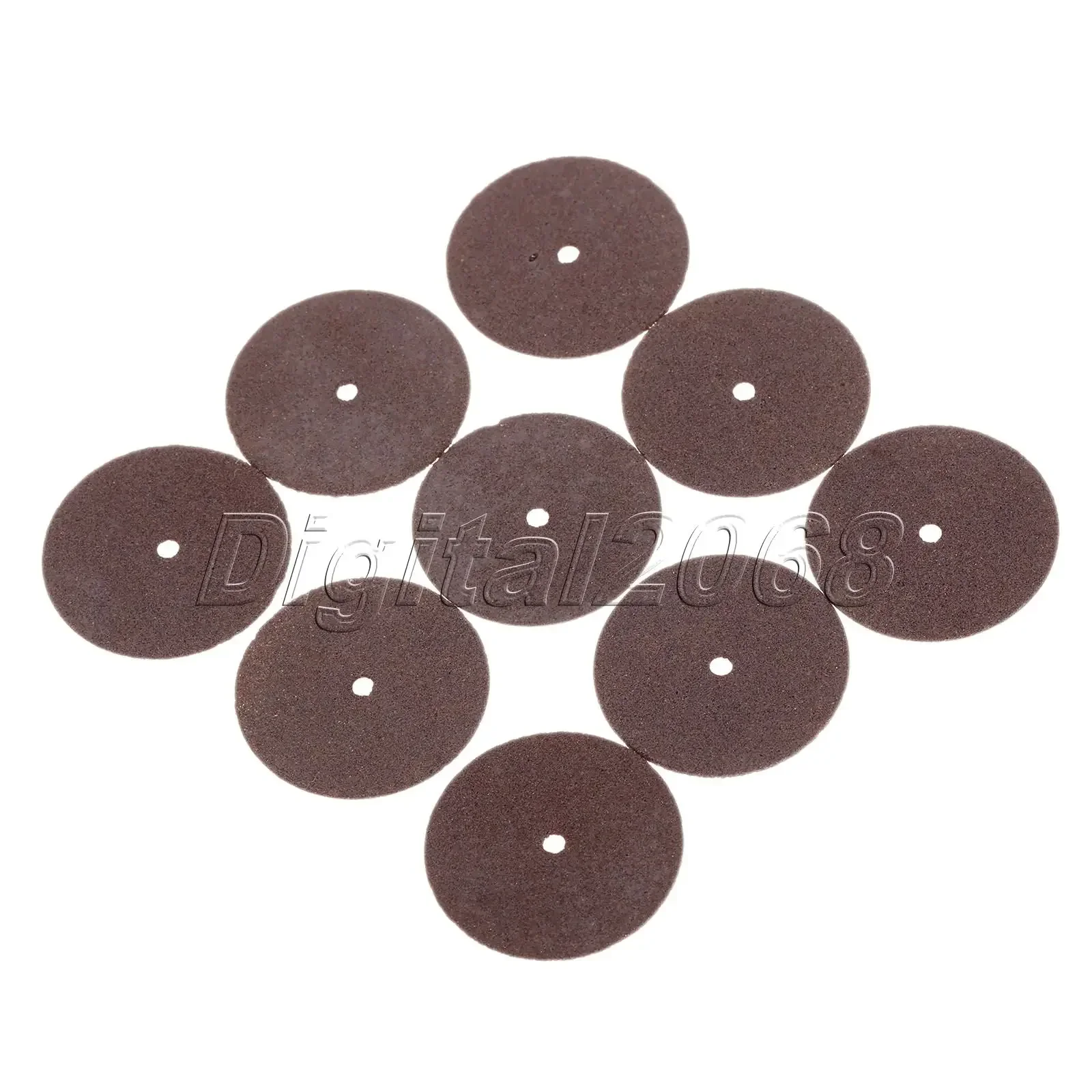 36Pcs Brown 24mm Reinforced Cut Off Grinding Wheels Discs Metalworking Cutting Cutter Tools for Dremel Rotary Tool Accessories