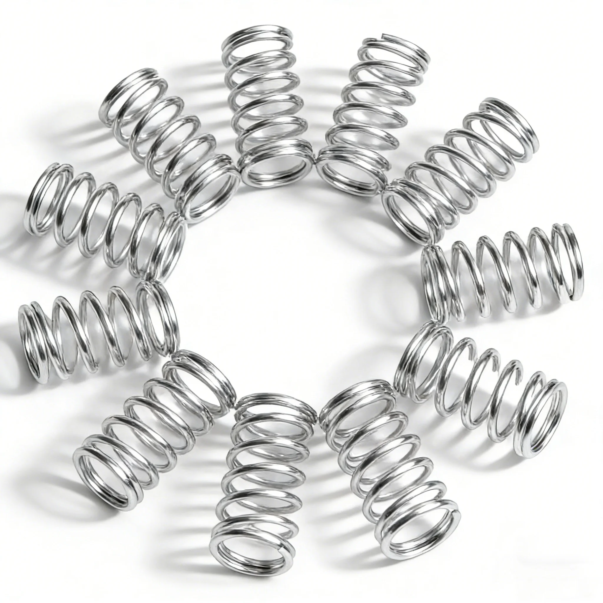 

5pcs/Lot 1.8mm Stainless Steel Spring OD 10-20/22/24/25/26/28/30mm Length 55mm to 120mm