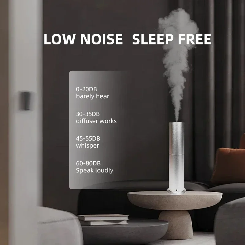 2025Wholesale Custom Logo Aromatherapy Diffuser Tabletop Refill Essential Oil  Standing 120ml Electric Aroma Oil Diffuser