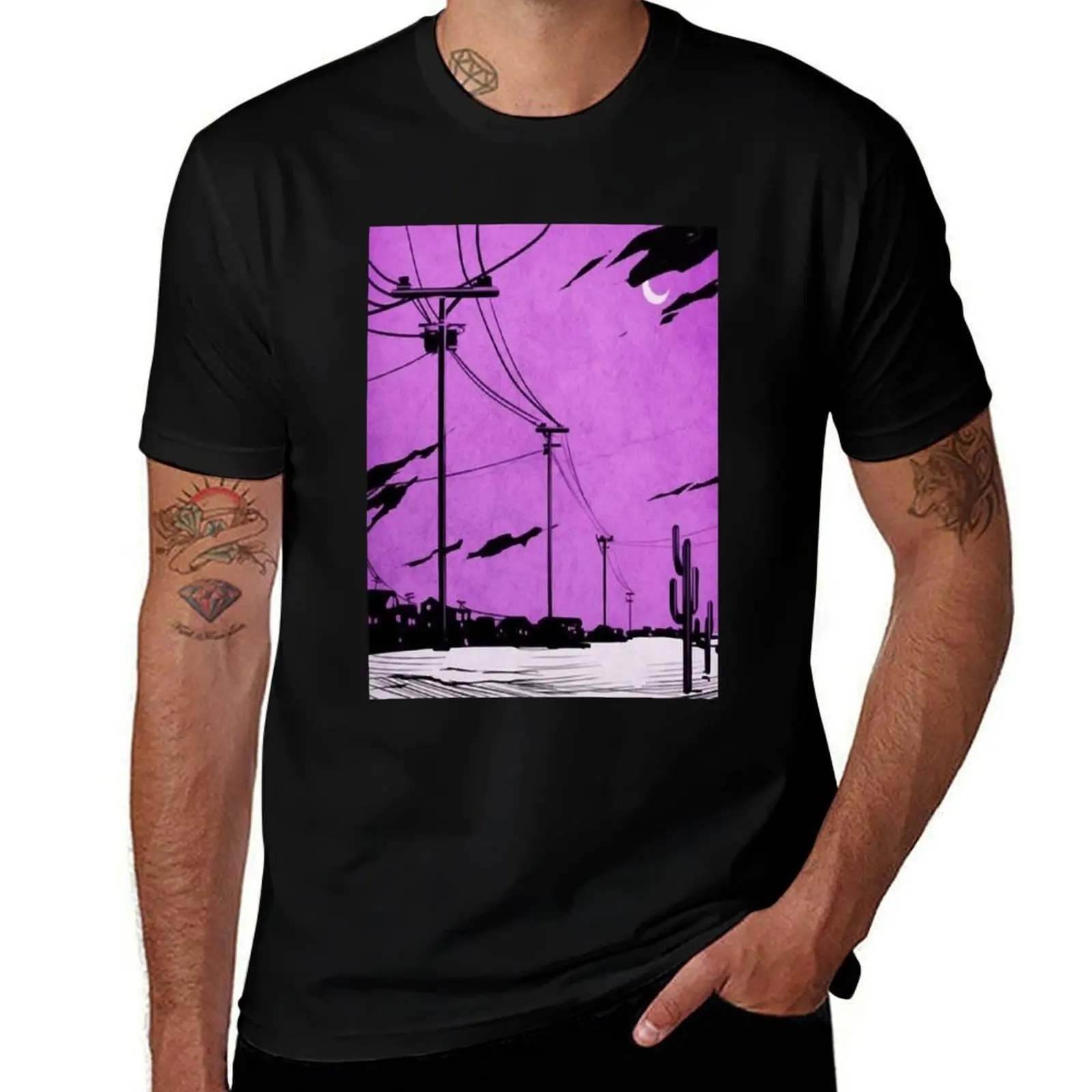 Glow T-Shirt Casual All Match Short Sleeve T-Shirt