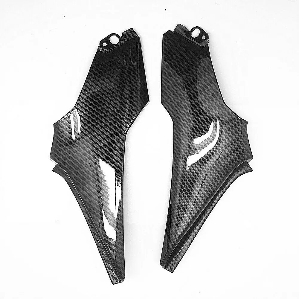 

Left Right Fairing Bench Cover Cowling Carbon Fiber Color For Kawasaki 2017 2018 2019 Z900