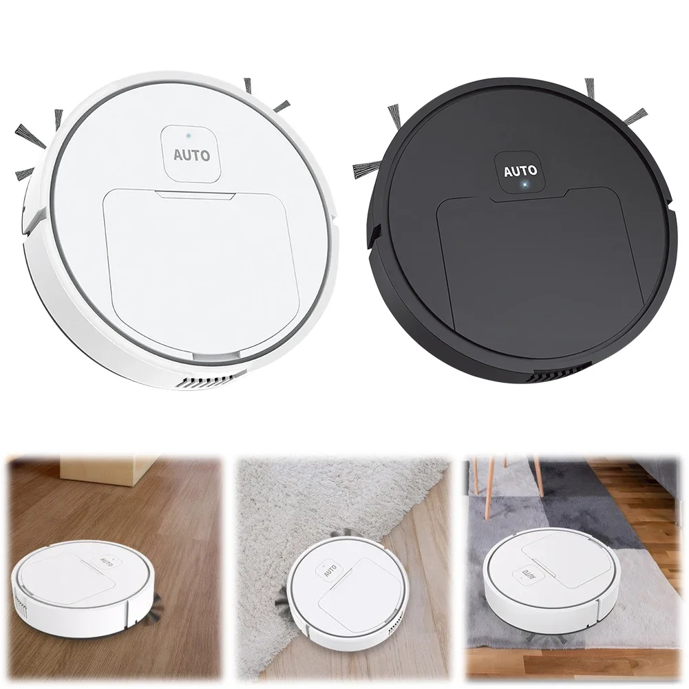 3-in-1 Robot Vacuum Cleaner USB Rechargeable Smart Navigation To Avoid Objects Automatic Cleaning Sweeping Machine Sweeper Robot