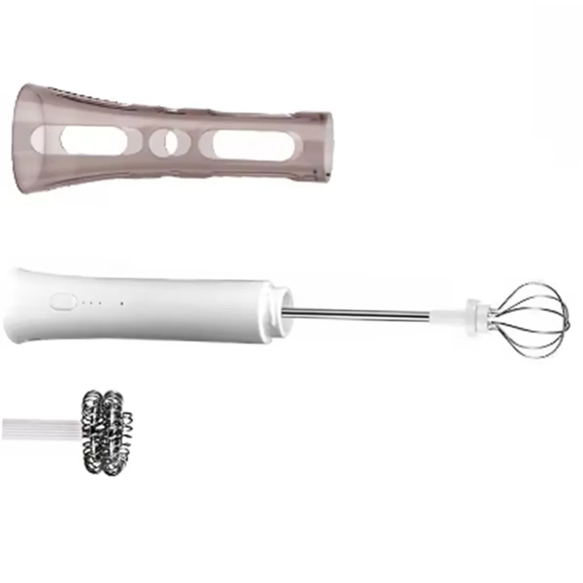 

2025+Electric Milk Frother, Coffee Latte Automatic Frother,Milk Whisk,Multifunctional Milk Frother