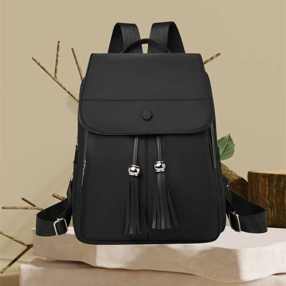 Oxford Cloth Women Fashion Backpack Large Capacity Black Casual Travel Backpack Multifunctional High Quality Ladies Bag New