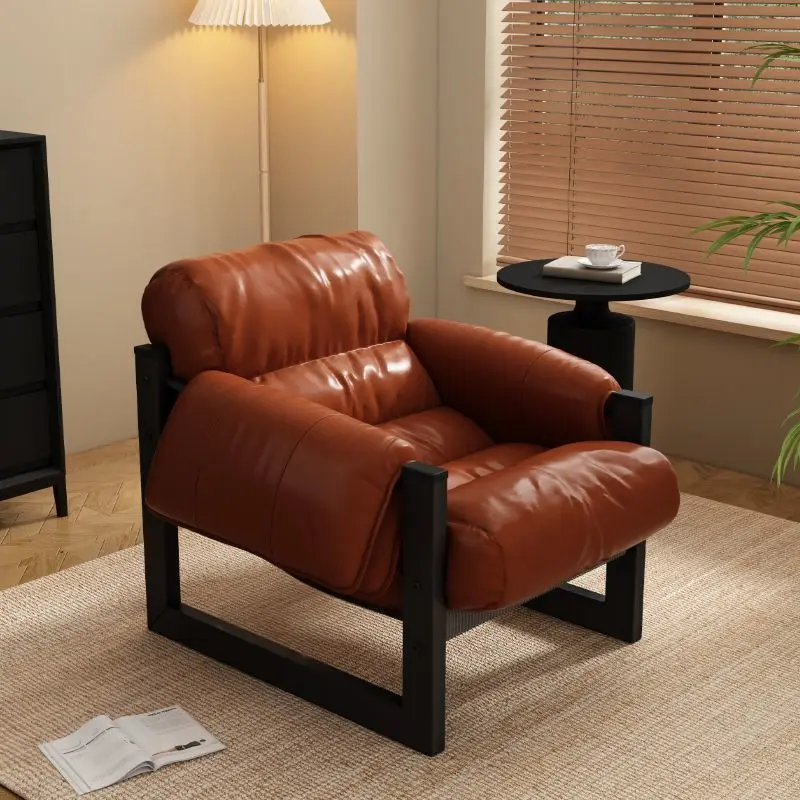 

Single lazy sofa Ze Hotel B & B clothing store retro casual sofa chair recliner