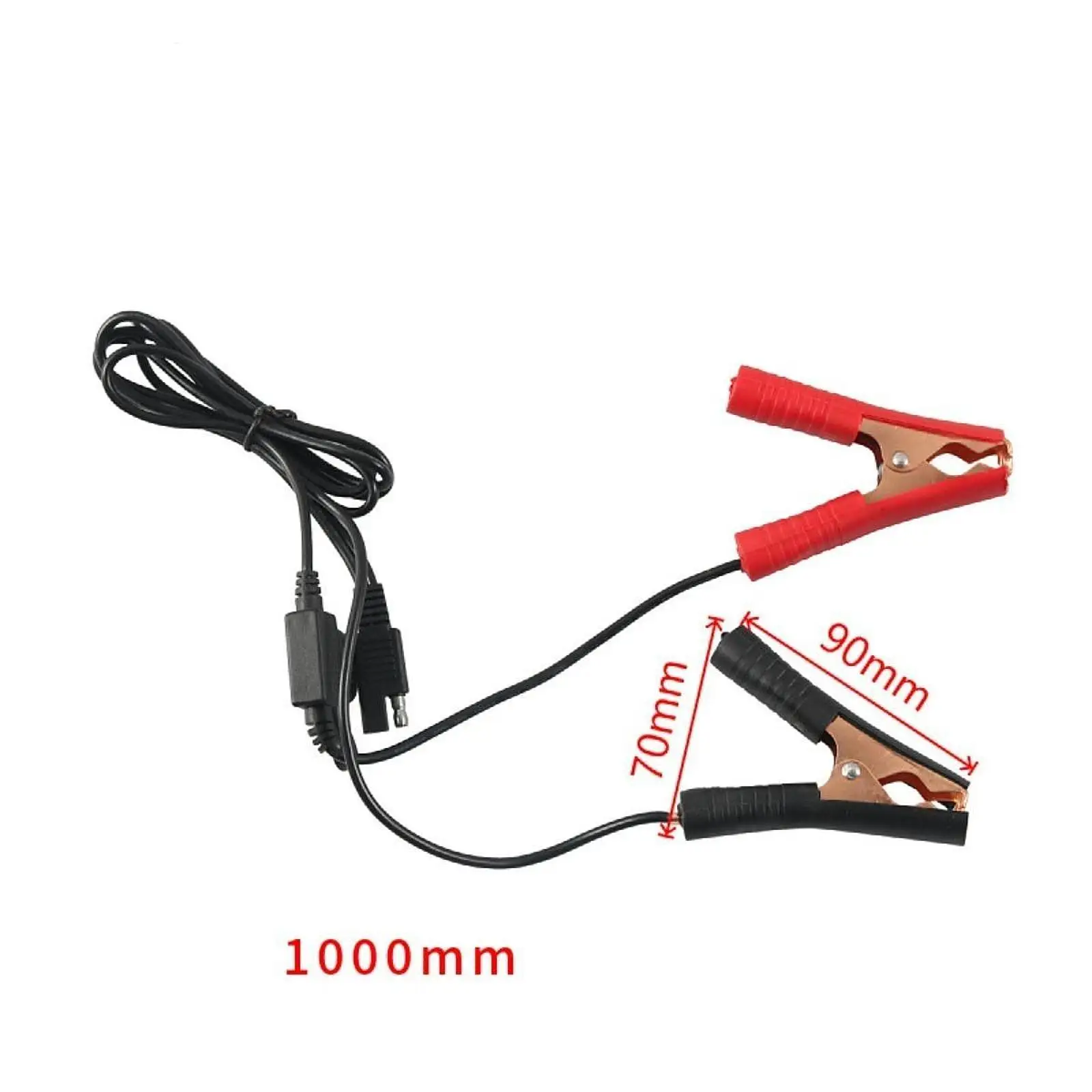 Clip to SAE Connector Power Cord Extension Cable High Performance