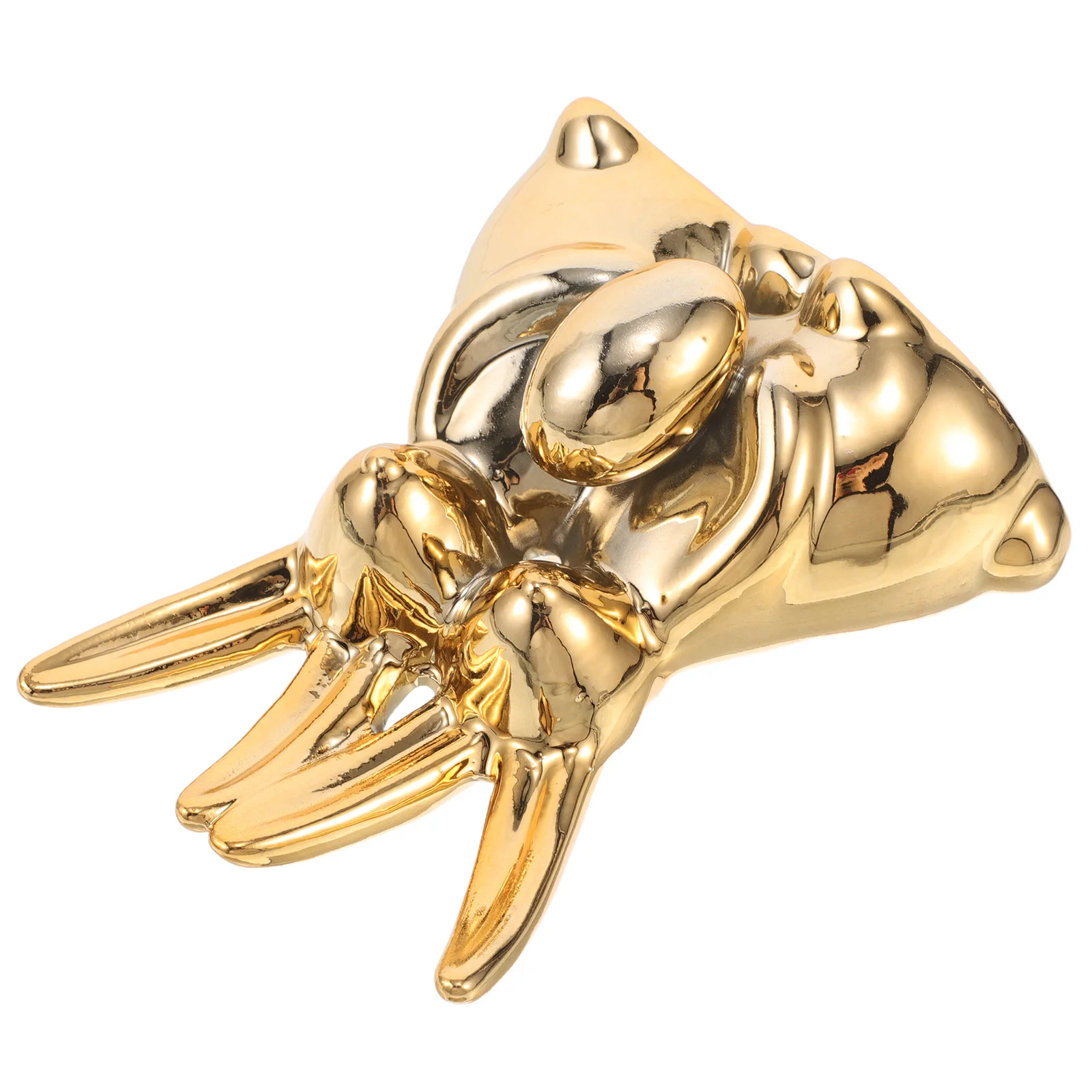 

Ceramic Bunny Jewelry Organizer Easter Rabbit Statue Elegant Animal Sculpture for Living Room Entryway Decor Rabbit