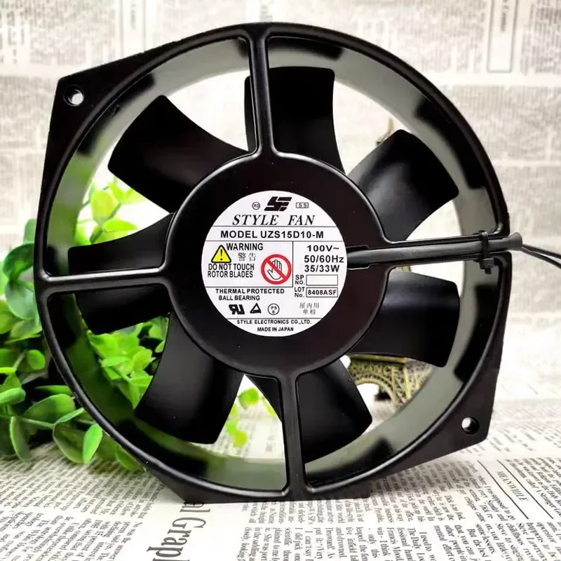 For STYLE FAN Seiko UZS15D10-M 15cm 100V 35/33W 15038 High Temperature Fan