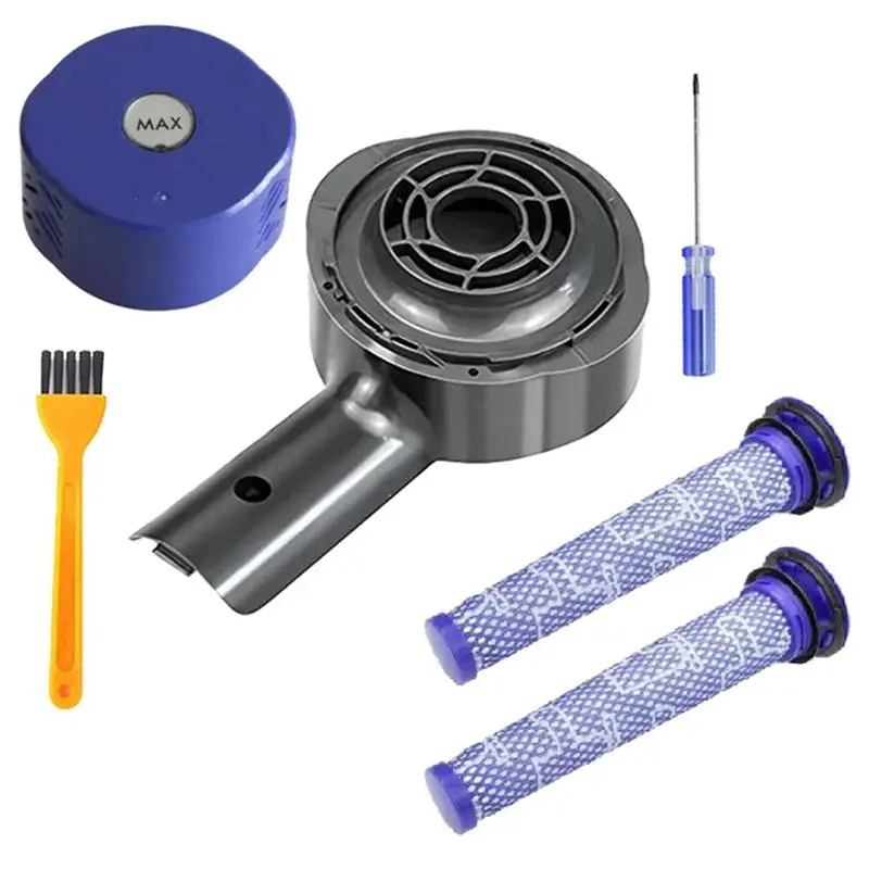 

ABVI-Motor Rear Cover & Filter Replacement For Dyson V6 DC58 DC59 DC61 DC62 DC74 Vacuum Cleaner Accessories