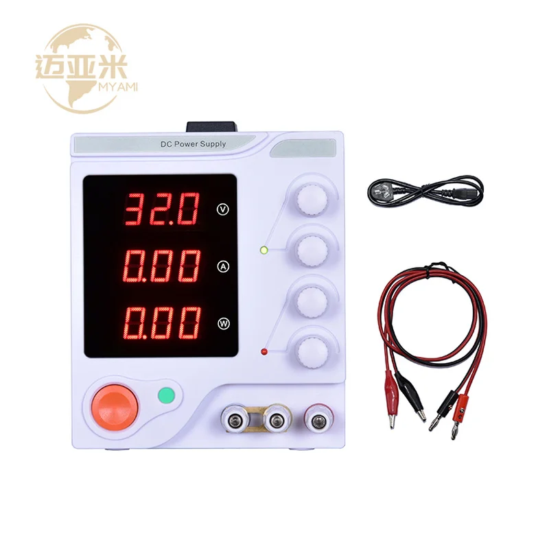 MYAMi Laboratory Switching 15V 5A DC Regulated Adjustable Power Supply