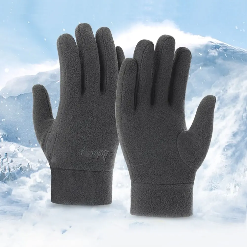 New Fashion Warm Winter Gloves for Women Men Touchscreen Fleece Windproof Gloves Snowboard Motorcycle Riding Driving Gloves