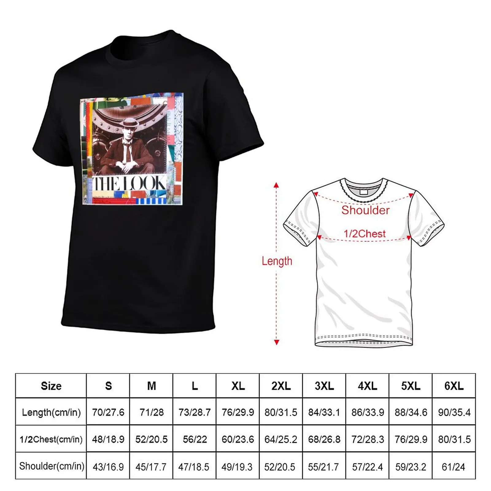 The Look (Buster Keaton) T-Shirt Plus Size Short Sleeve T-Shirt