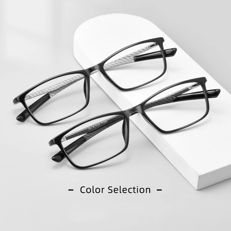 Ultra Light Carbon Fiber Glasses 7g Business Comfort Student Eyeglasses Frame Full Frame Anti slip Optical Mirror Frame H0017