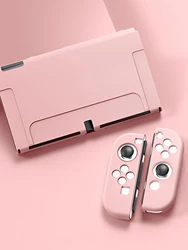 Shell suitable for Nintendo Switch/OLED, compatible with Switch console and Joy Con controller, soft TPU, multiple colors