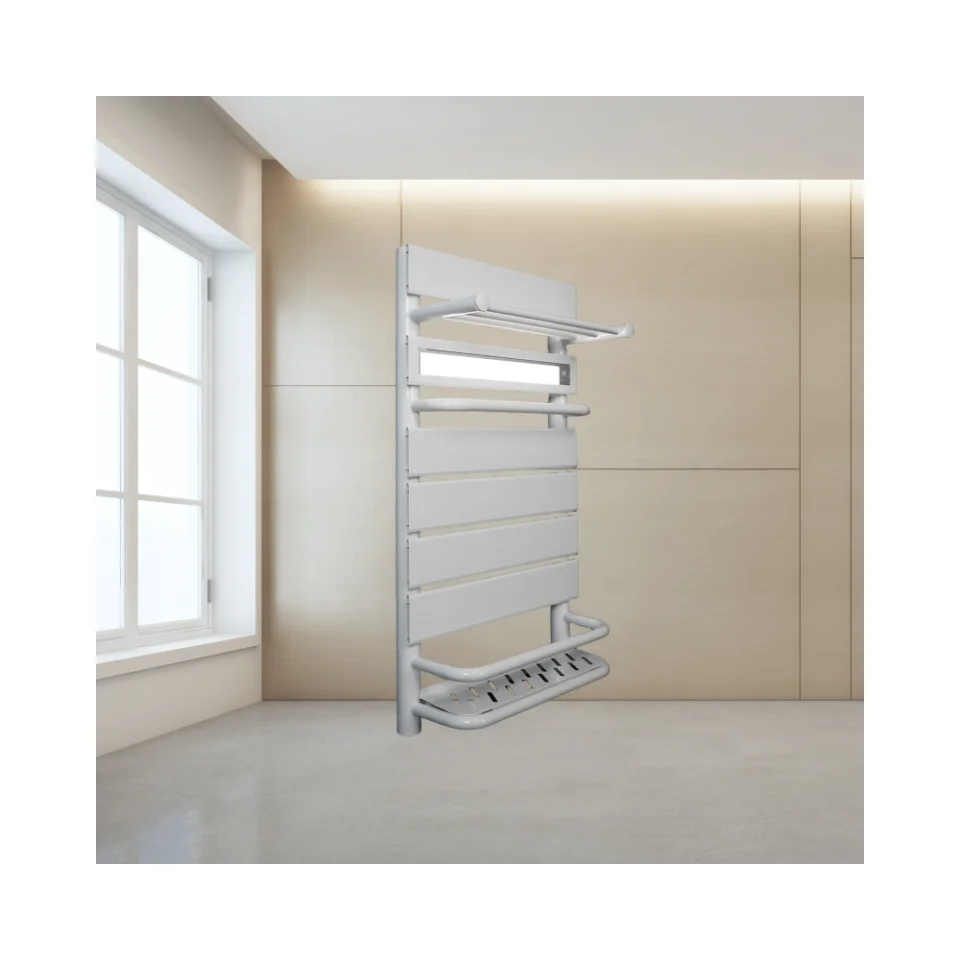 

Boutique Hotel Suites Radiator with Dual Towel Bars Smart Control Low Wattage Heating System for Bathroom Use HVAC Parts