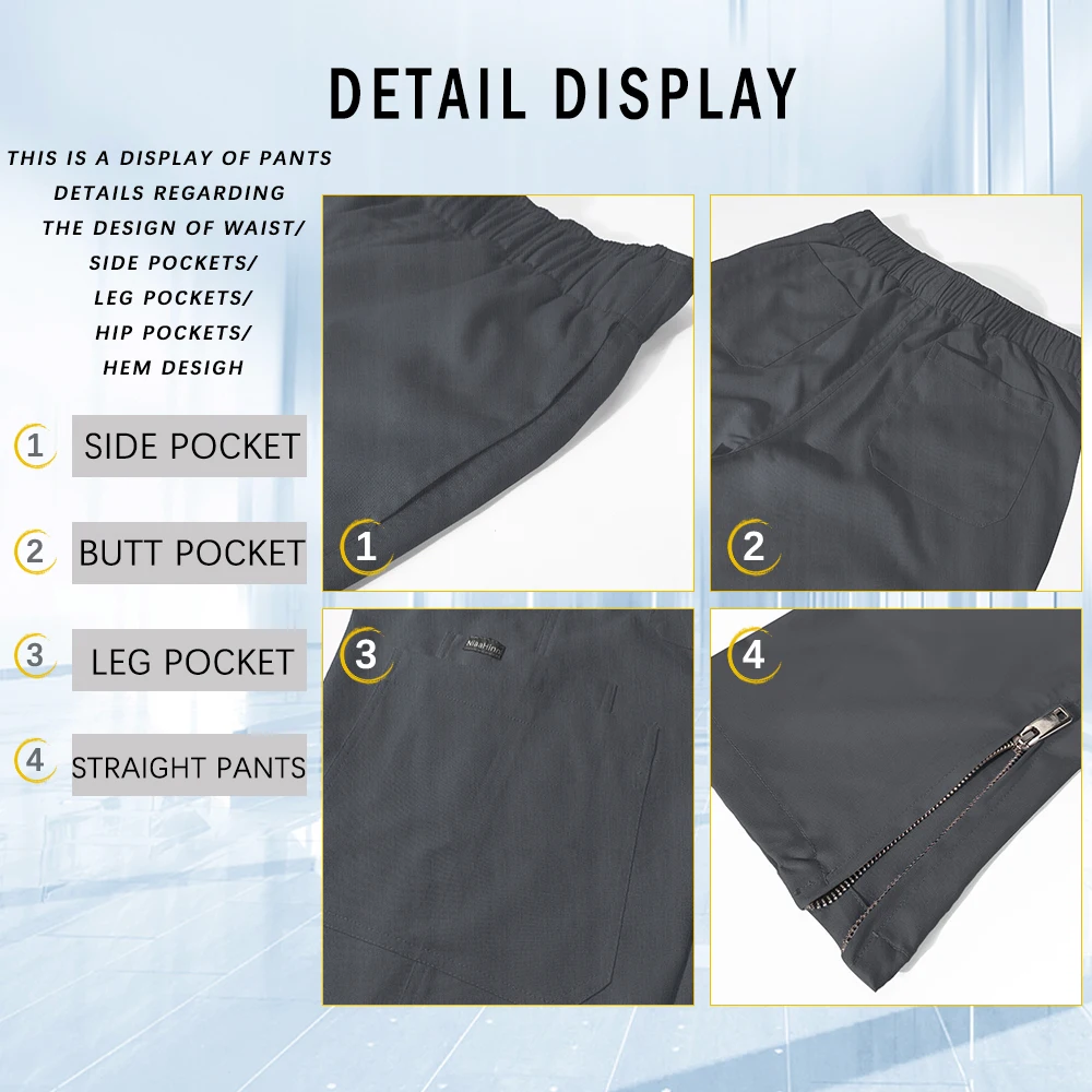 Women Beauty Workwear Hospital Scrub Set Medical Nursing Accessories Slim Fit Clinical Work Clothes Operating Room Surgical Suit