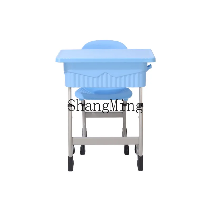 يدرس طلاب المدارس الثانوية FG طاولات وكراسي مع مكاتب رفع بسيطة للتخزين، نفس المكتب