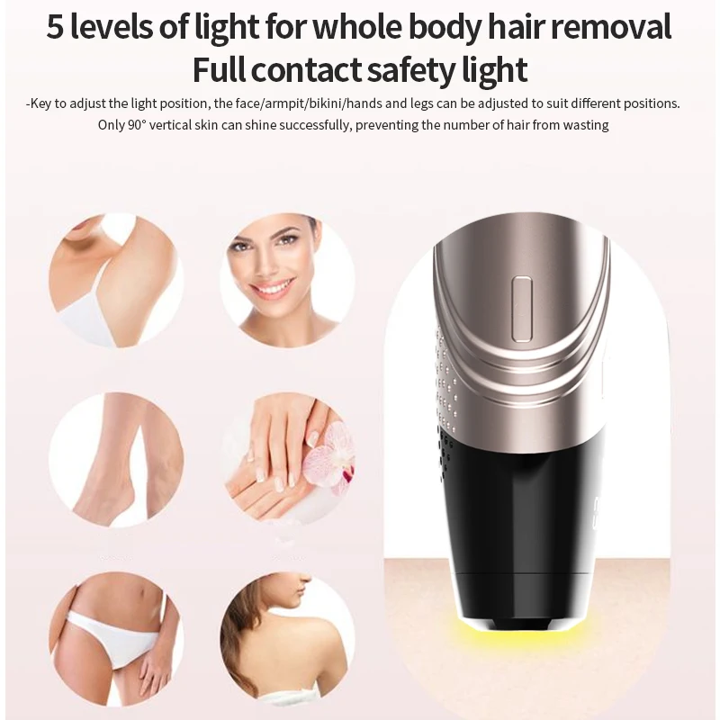 Laser Haar Entfernung Epilierer Malay Epilierer Maschine Volle Körper Haar Entfernung Gerät Schmerzlos Körperpflege Appliance Für Frauen