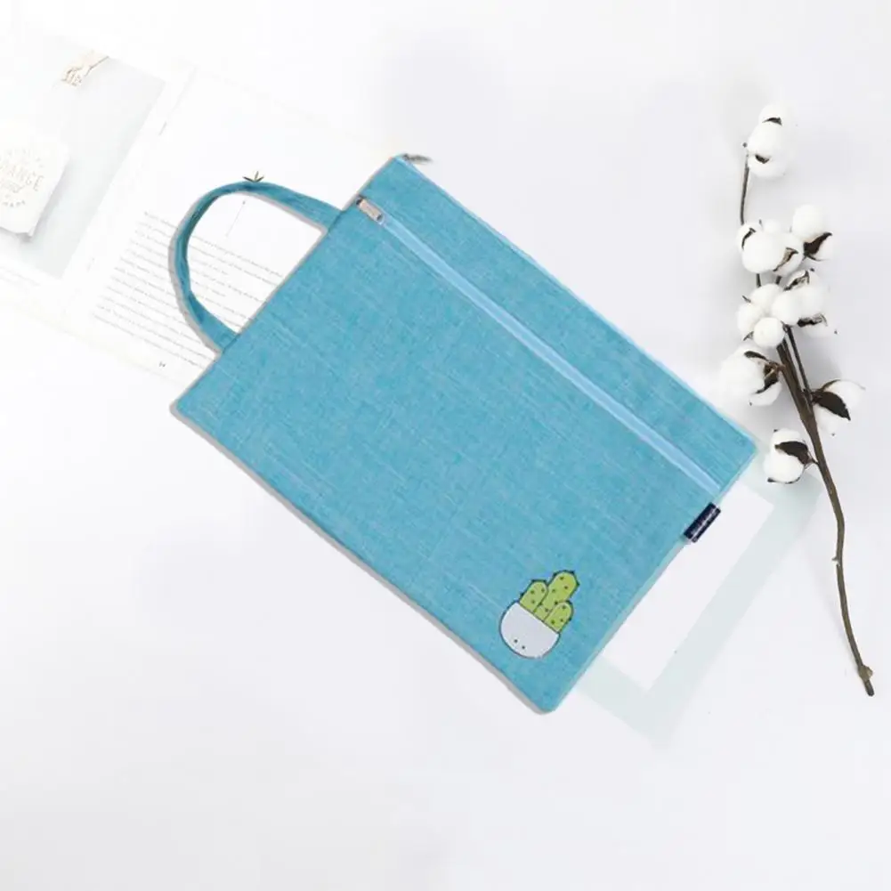 부드러운 지퍼가 달린 다층 만화 파일 거치대, A4 문서 거치대, 비즈니스 학교 기록 정리정돈 휴대용 파일