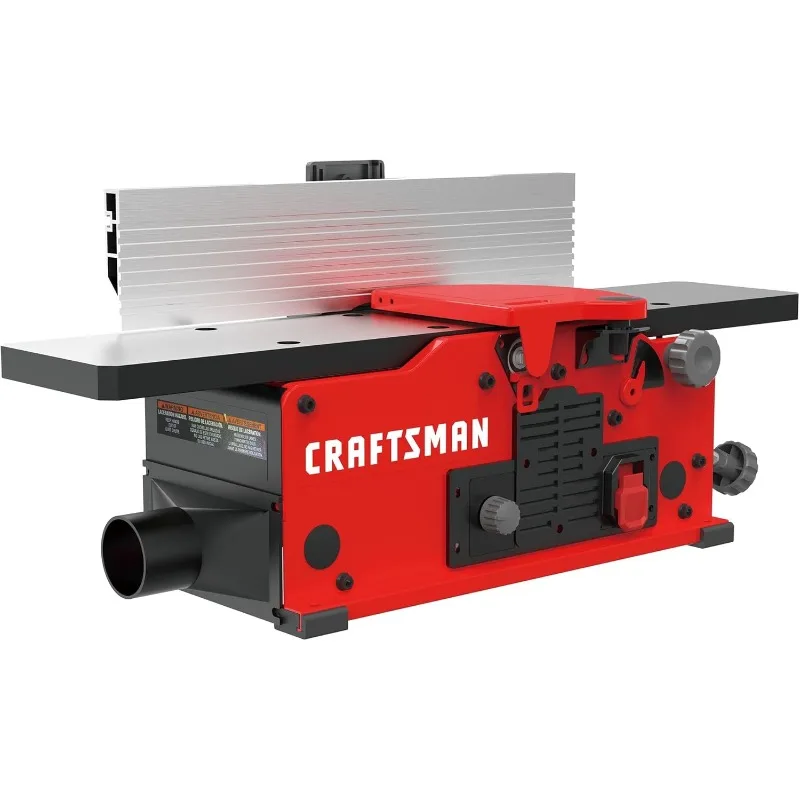 CRAFTSMAN Benchtop Jointer, Up to 22,000 cuts per Minute, 10 Amp, Corded (CMEW020)