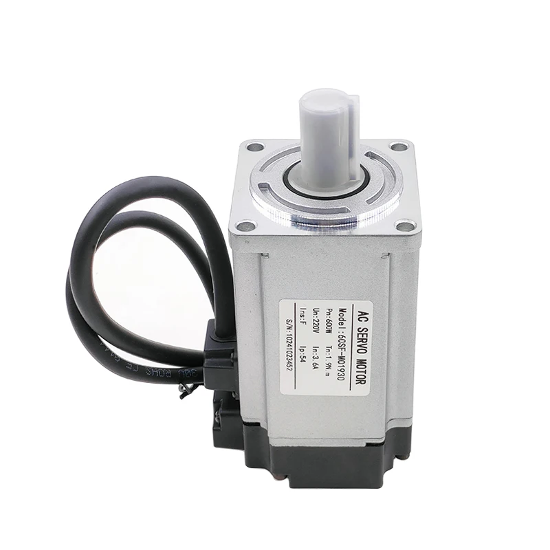 KS 400W 600W 1.27N 1.9N AC220V Servo Motor Kit With Magnetic 17bit Absolute Encoder + Servo Driver For CNC Engraver image 3