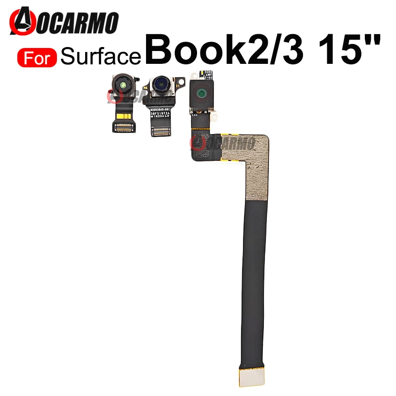 Front + Infrared Iris Camera And Back Rear Main Camera Flex Cable Replacement Parts For Microsoft Surface Book 2 3 Book3 15inch