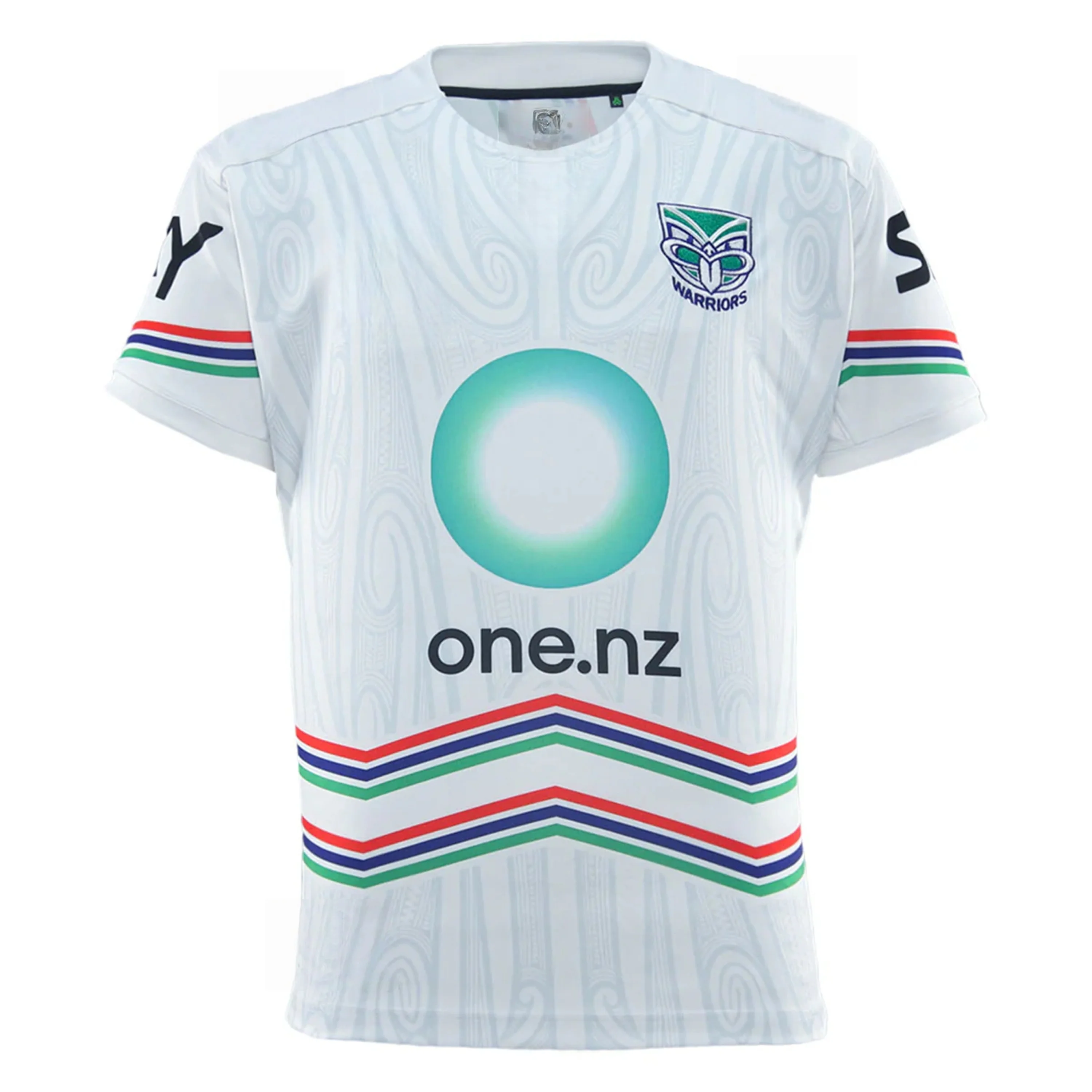 Warriors 2025 Te Ao Mārama Indígena Jersey Redondo HOMBRE (impresión gratuita del número de nombre personalizado)